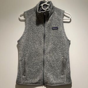 Patagonia Better Sweater Fleece Vest — Gray, Size S